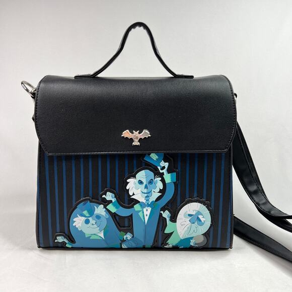 Loungefly Hot Topic Hitchhiking Ghost Crossbody Bag - Picture 3 of 10